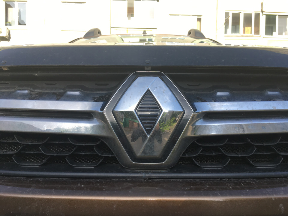 Верхняя часть. Прошу не обращать внимания на хром. — Renault Duster (1G)