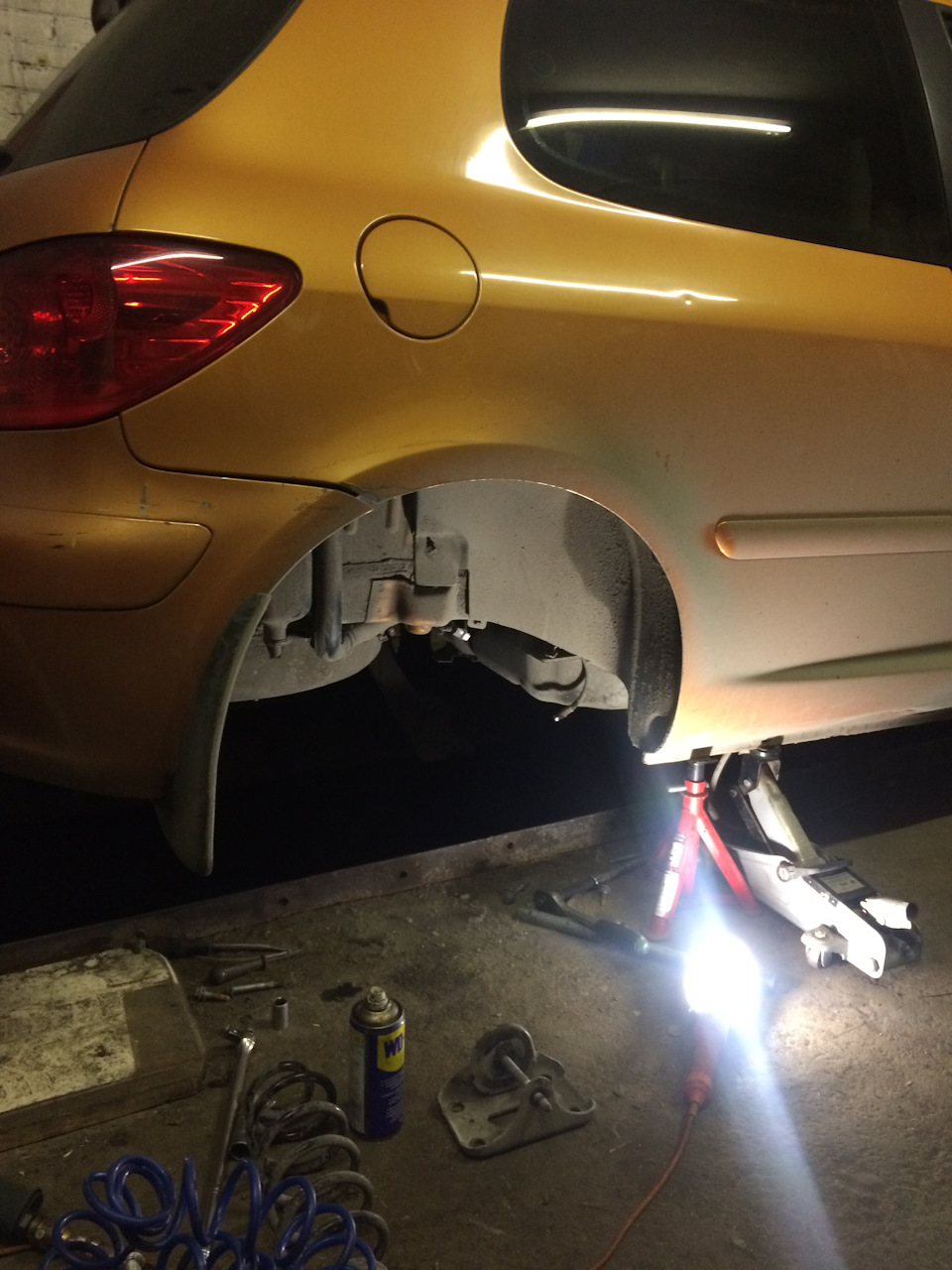 Feline разобранный. — Peugeot 307