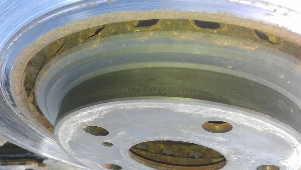 диски Toyota = Advics, RX 3 — Lexus RX (2G)