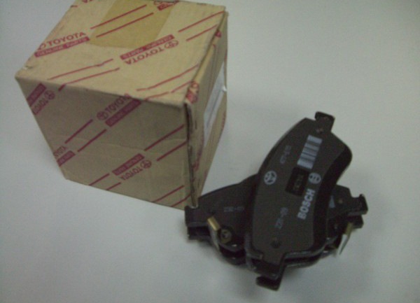 колодки Toyota = Bosch, Avensis — Lexus RX (2G)