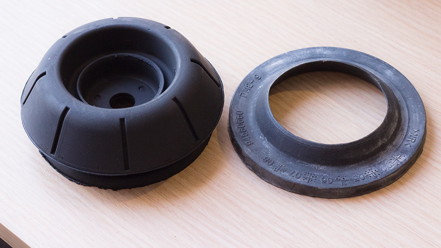 Опора стойки (она обычно проседает) и проставка верхняя под пружину — Chevrolet Lacetti 5D