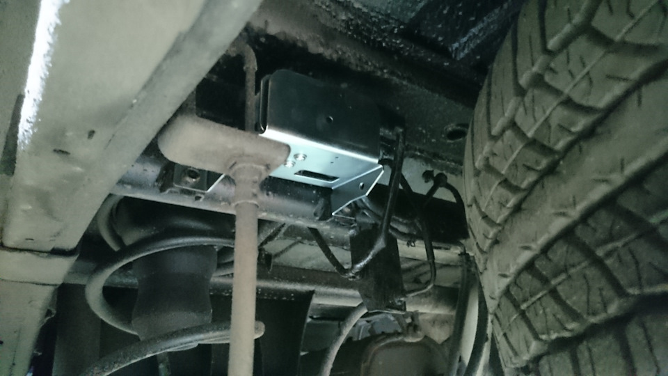 уже на своём месте. — Mitsubishi Pajero Sport (2G)