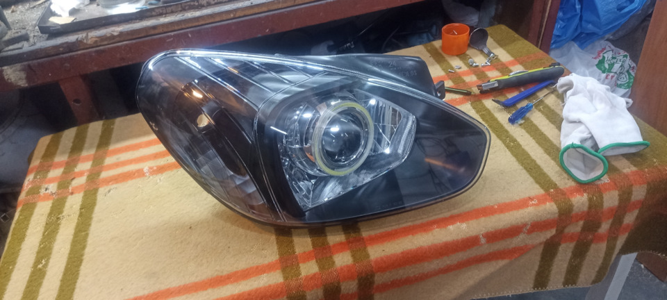 После — Hyundai Accent (3G)