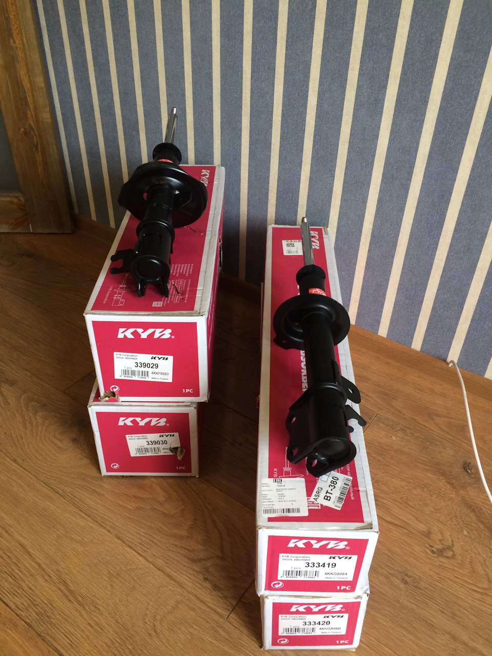 Made in Thailand — Chevrolet Lacetti 5D. Запчасти на фото: 339029, 339030, 333419, 333420