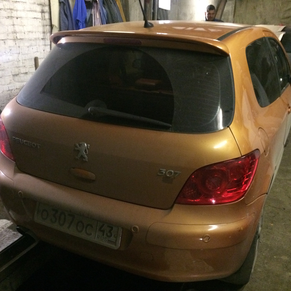 Ещё немного и в дальний путь. — Peugeot 307