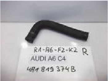 Шланг от котла к трубопроводу напорной магистрали автономного отопителя 4A1 819 374 B — Audi A6 (C4)