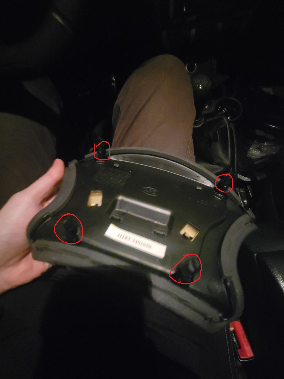 крепеж центральной части руля — Lada Калина Спорт (1G)