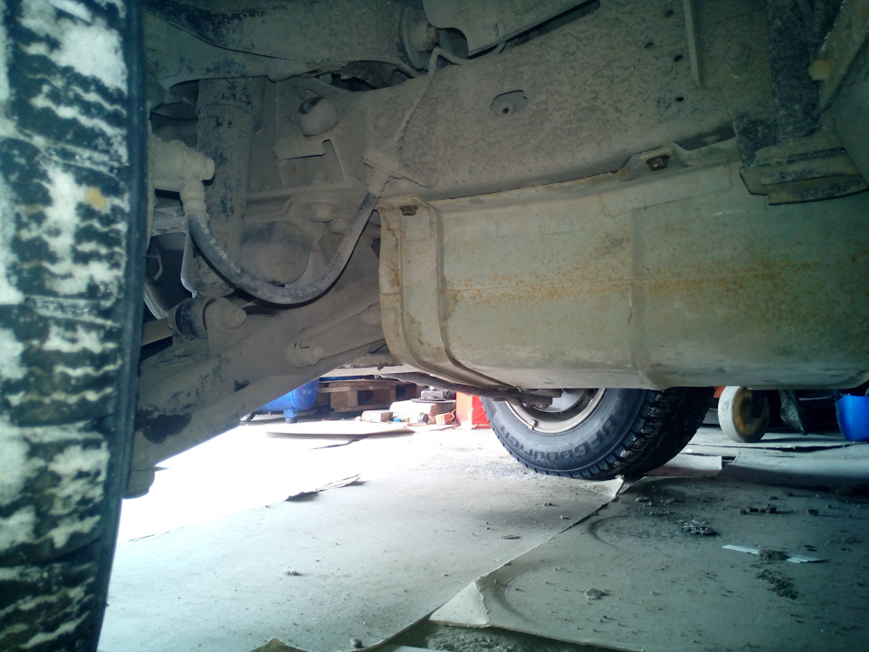 Защита движка — Isuzu Elf