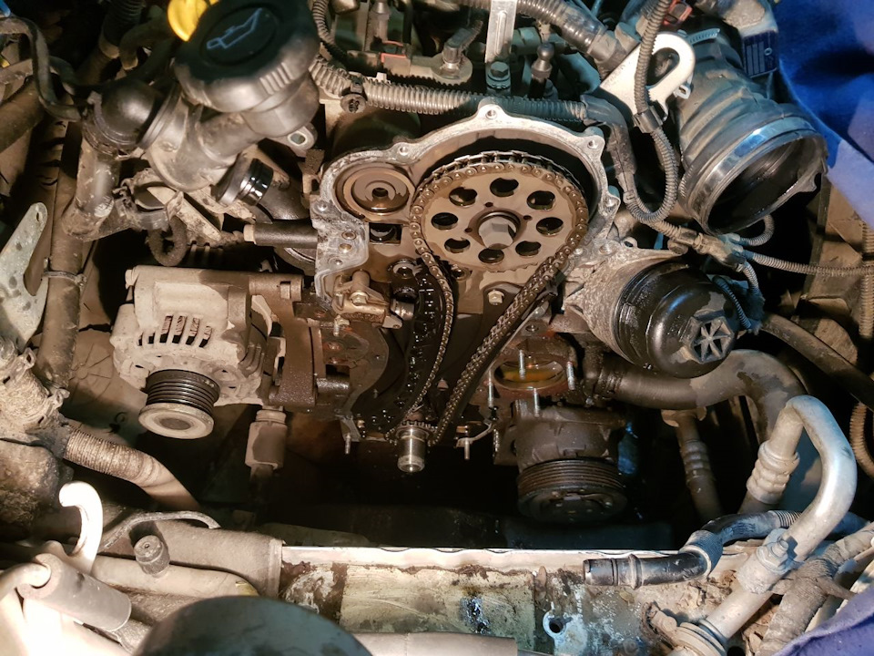 Состояние цепи. — Opel Astra J