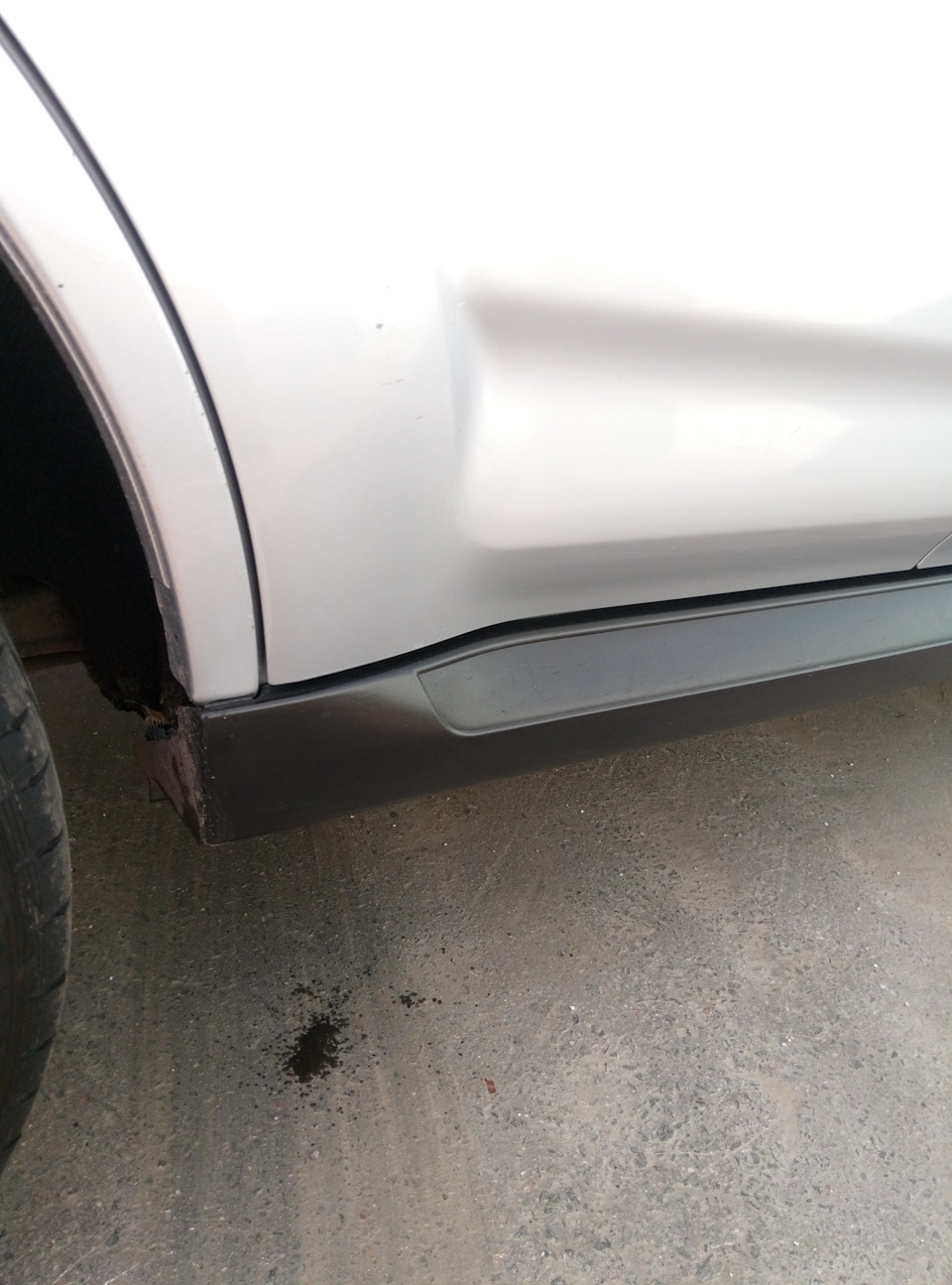 все прокрашено — Mitsubishi Outlander XL