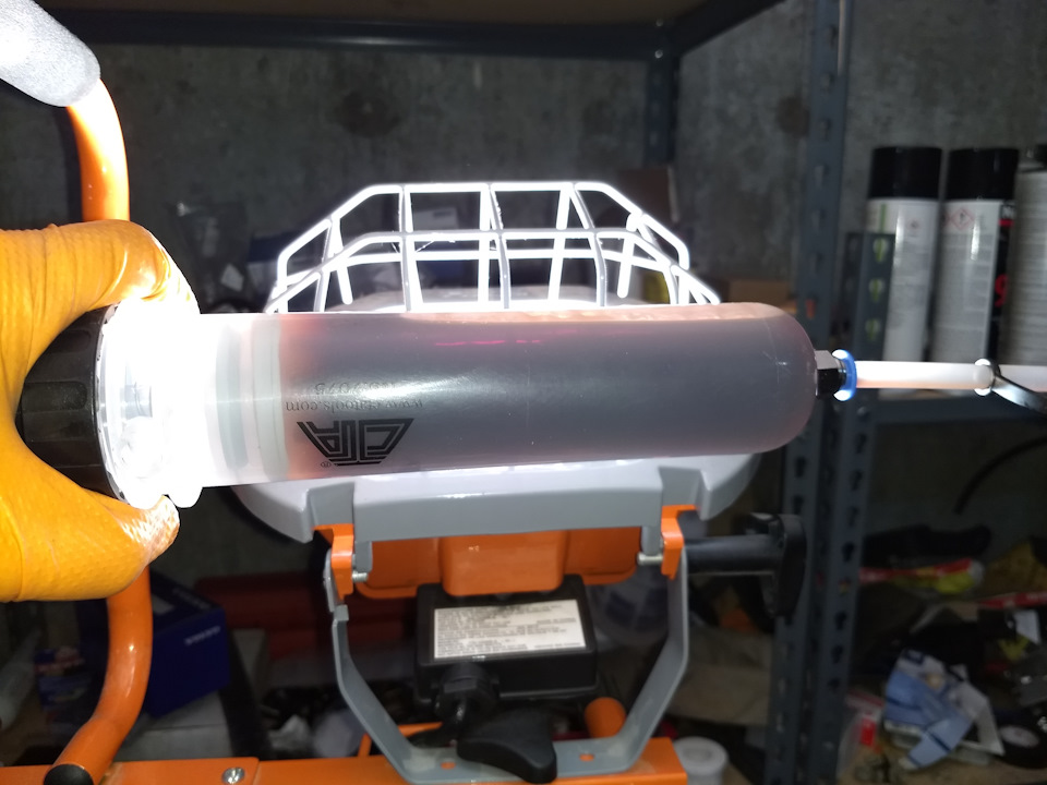 Старая жижа сгорела и заметно потеряла вязкость — Volvo XC70 II