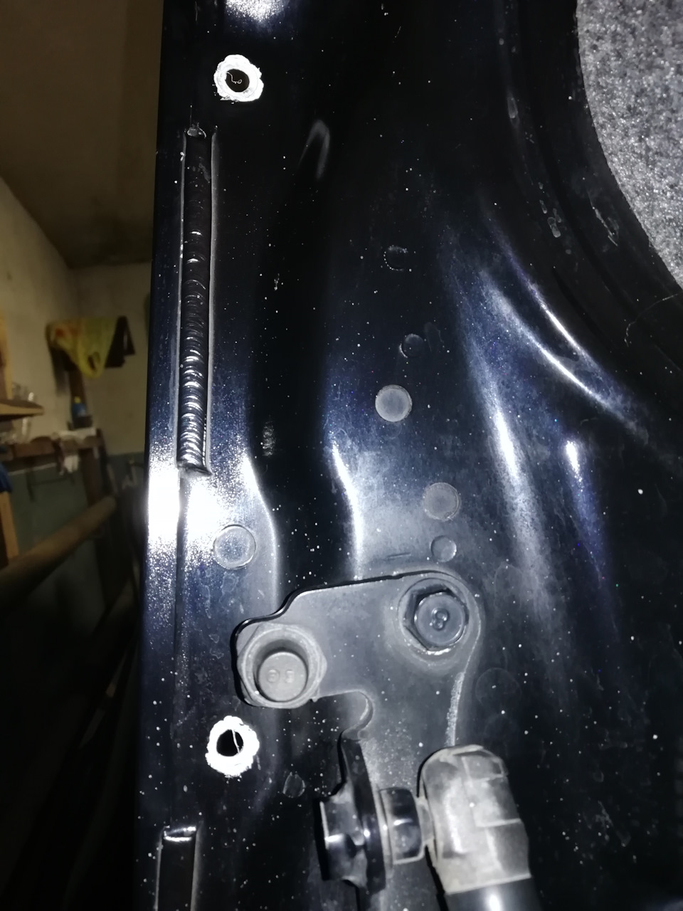 обработанные отверстия 2 — Mitsubishi Lancer X