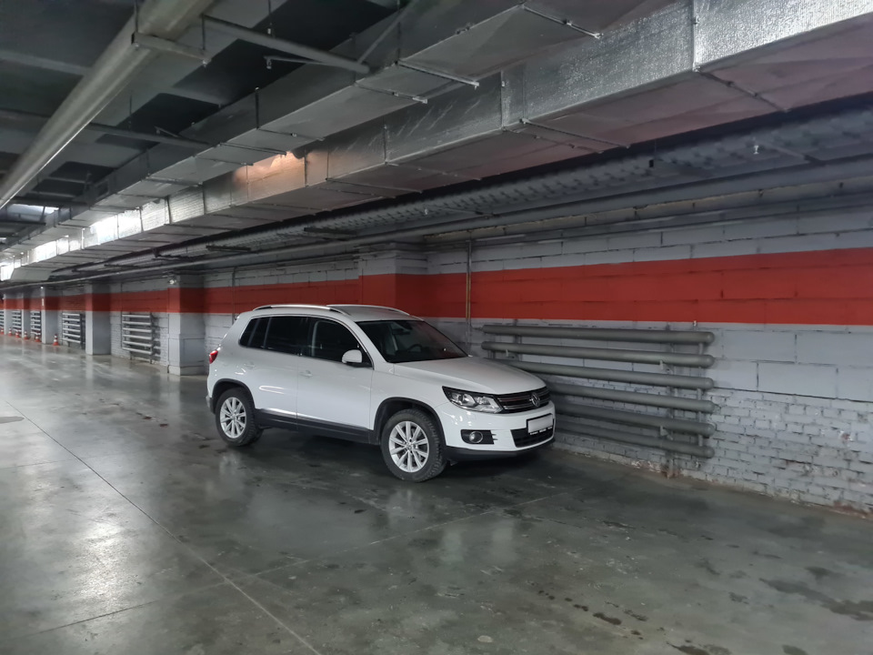 Батарея! Воооот такая! — Volkswagen Tiguan (1G)