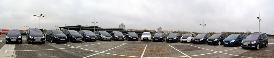 Панорамка из фоток Александра, со штатива — Ford S-Max (1G)