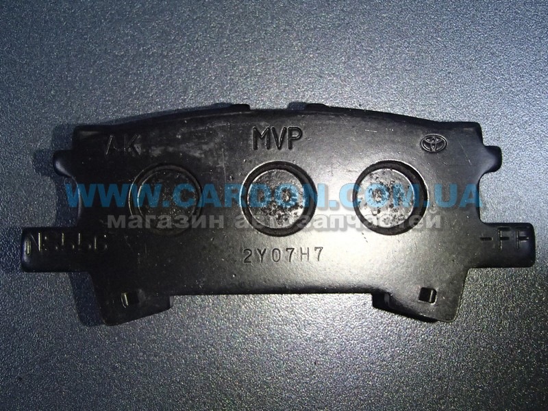 Toyota 04466-YZZAL = Akebono (AK) — Lexus RX (2G). Запчасти на фото: 04466YZZAL