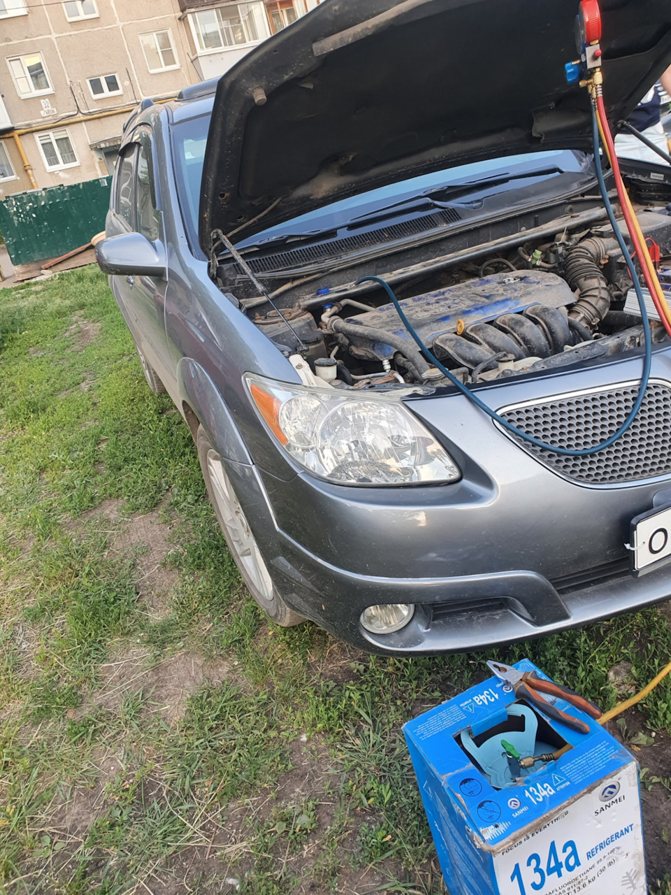 Заправили — Pontiac Vibe (1G)