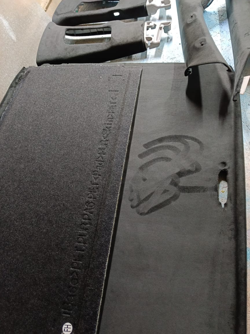 Козырьки от люков — Toyota Vellfire (2G)