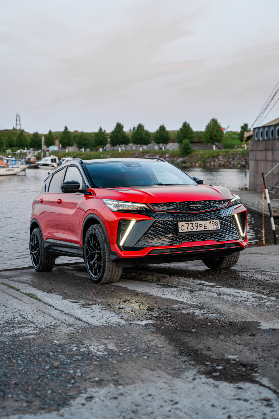 Керамика на пленку для Джили Кулрей — Geely Coolray (2023)