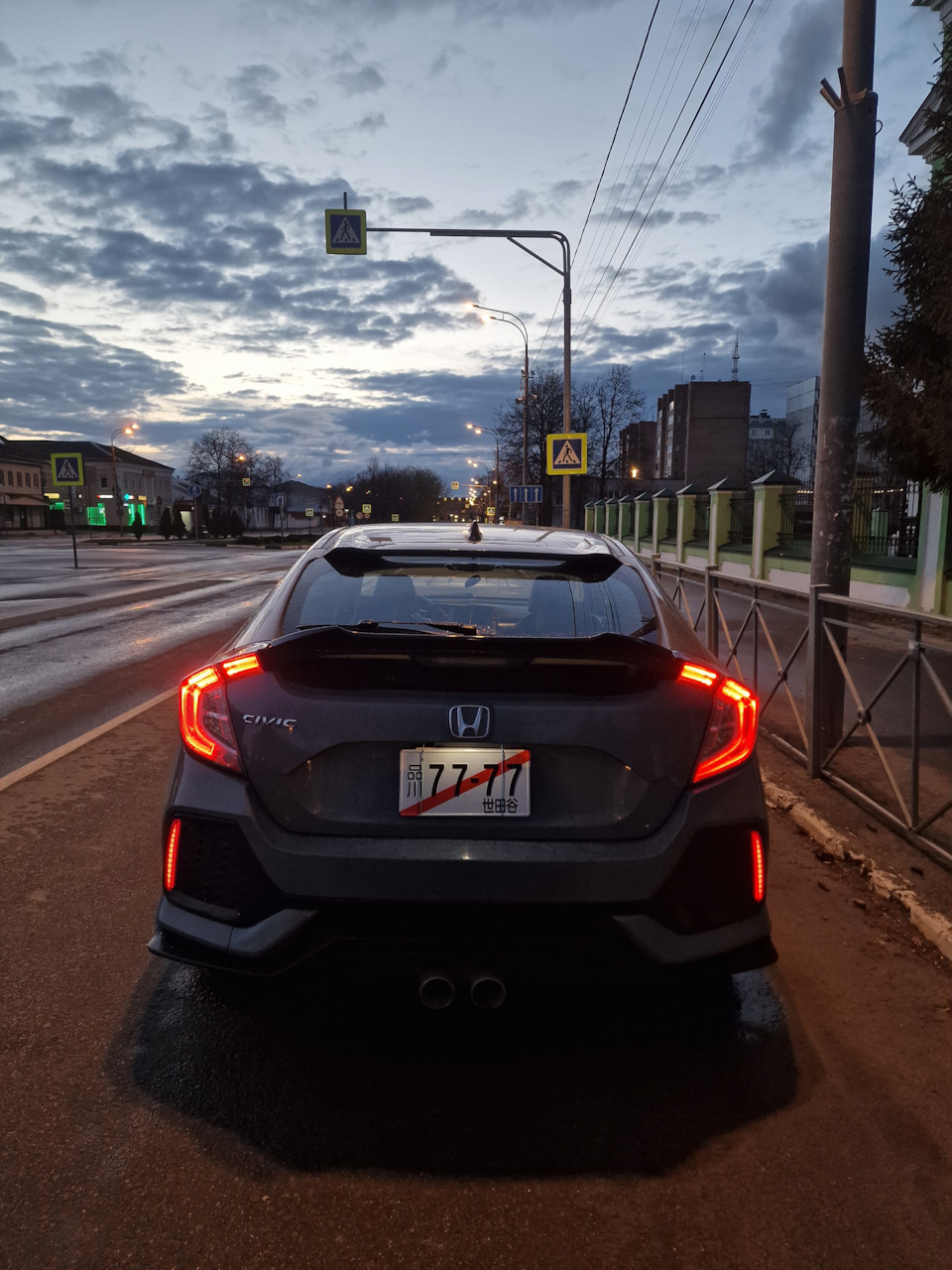 Фото в бортжурнале Honda Civic Hatchback (10G)