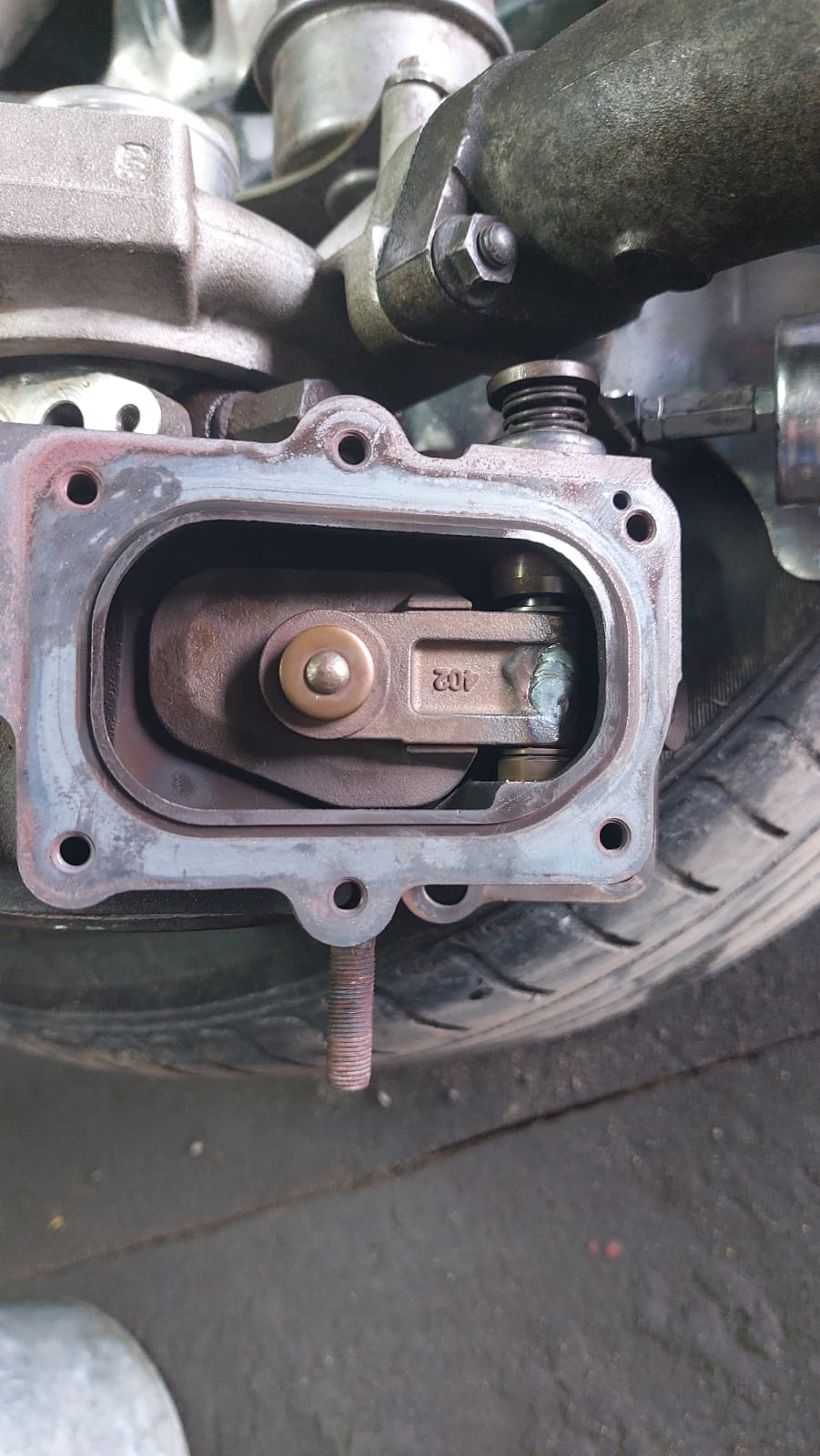 фото заваренной калитки — Acura RDX (1G)