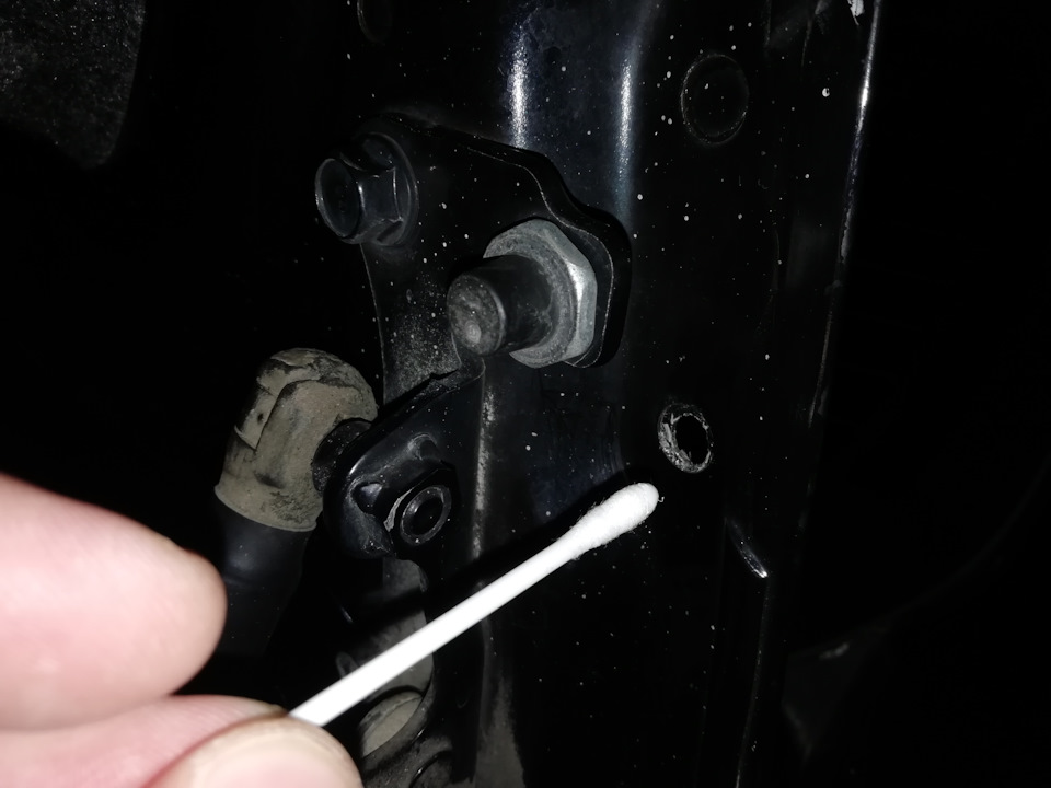 обработка отверстий 2 — Mitsubishi Lancer X