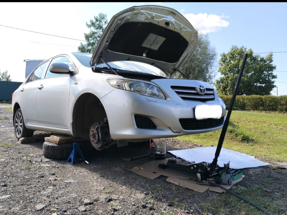 Фото в бортжурнале Toyota Corolla (140/150)