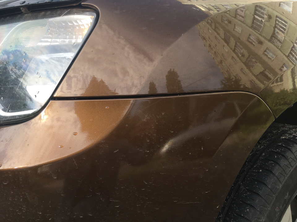 Вот такой зазор — Renault Duster (1G)