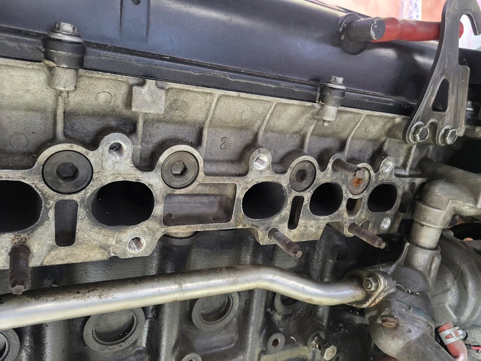 Еще восстановленной резьбы вам на фото — Toyota Supra (80)