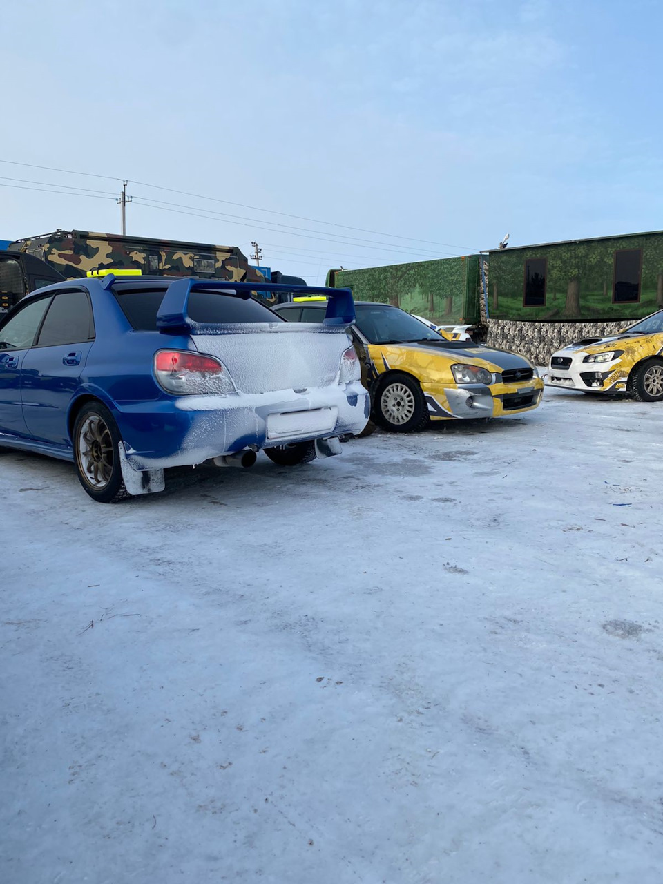 В день ознакомления с трассой прописывались на STIхе — Subaru Impreza WRX STI (GD)