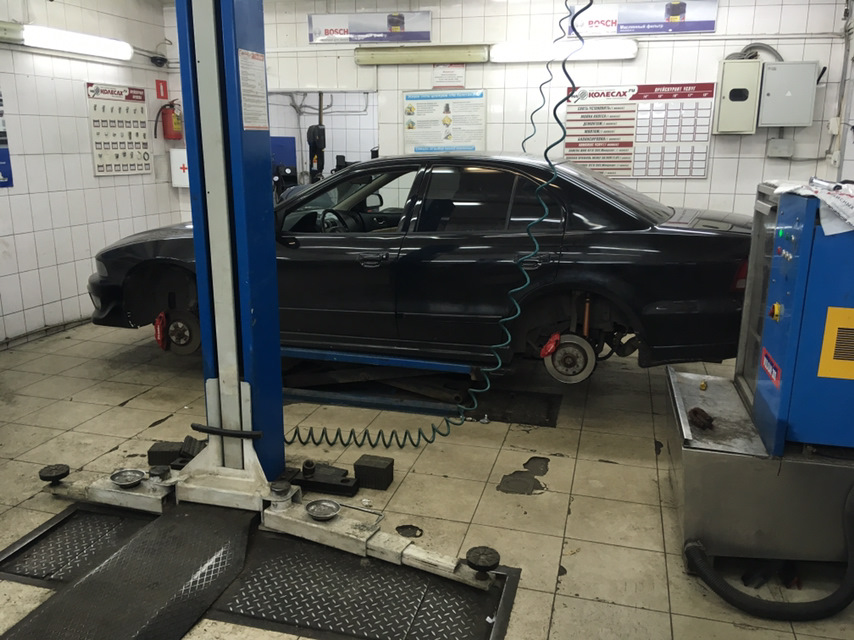 Фото в бортжурнале Mitsubishi Galant (8G)