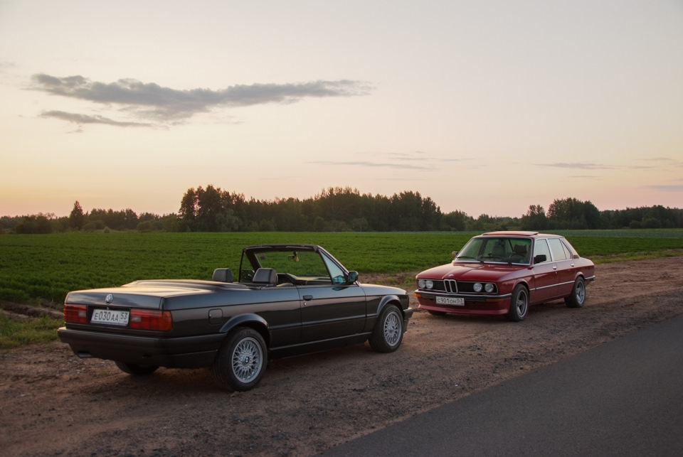 Просто с товарищем встретились — BMW 5 series (E12)