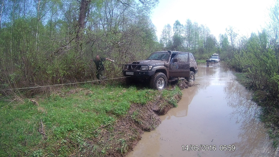 выезд из — Nissan Patrol GR II (Y61)