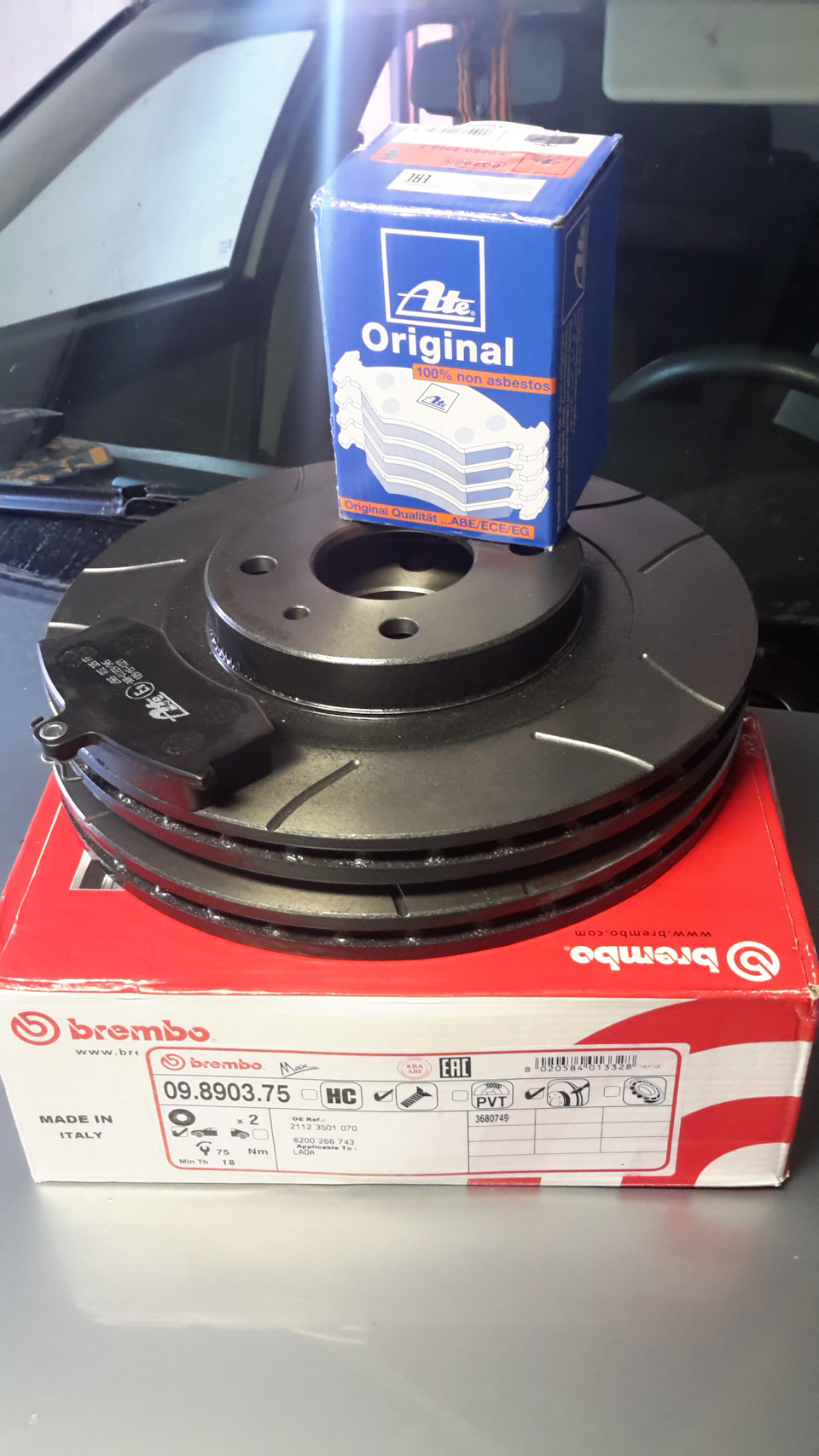 Фото в бортжурнале Lada Приора седан. Запчасти на фото: 09890375, 21123501070, LA888