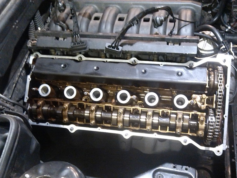 в неплохом состоянии) на днях буду менять масло — BMW 5 series (E34)