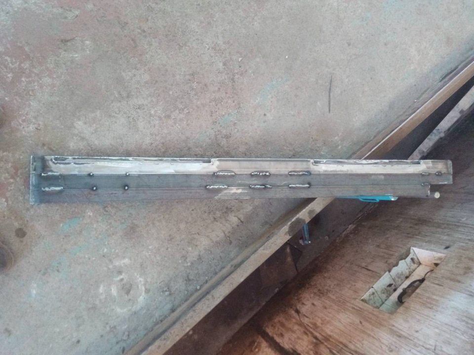 Порог готов — УАЗ 315195 Hunter