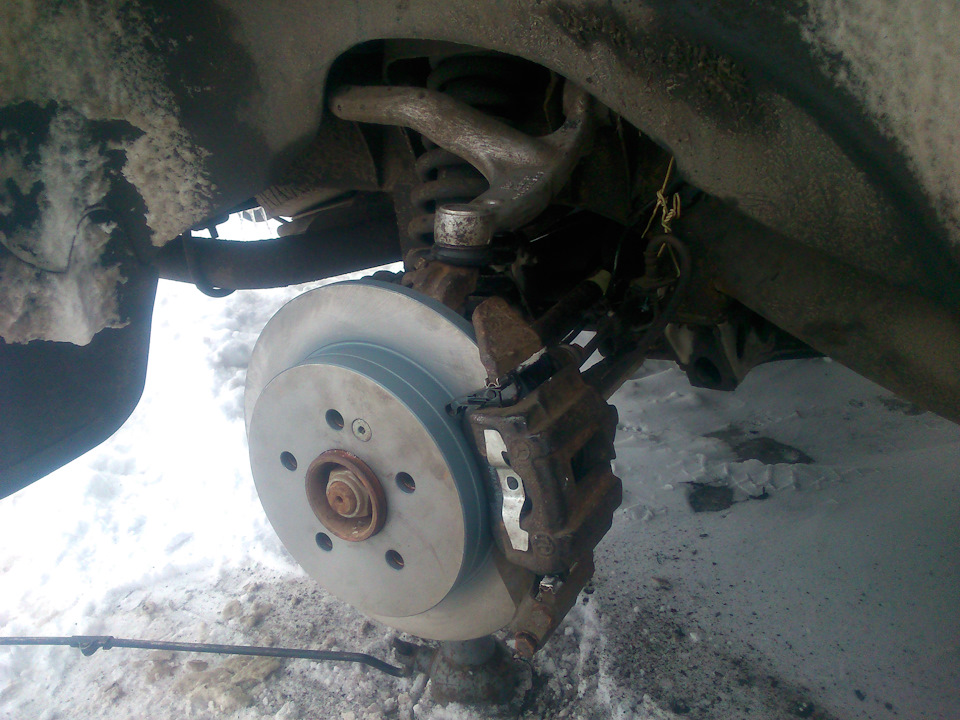 Правый задний в собранном виде. — Mercedes-Benz M-Class (W163)