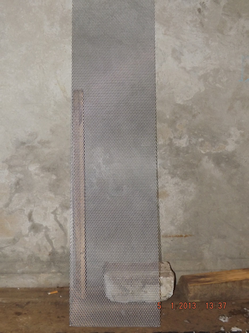 берём алюминиевую сеточку — KIA Sportage (1G)