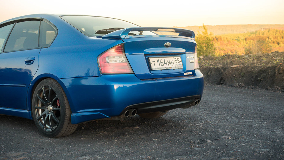 4 ствола — Subaru Legacy (BL/BP)