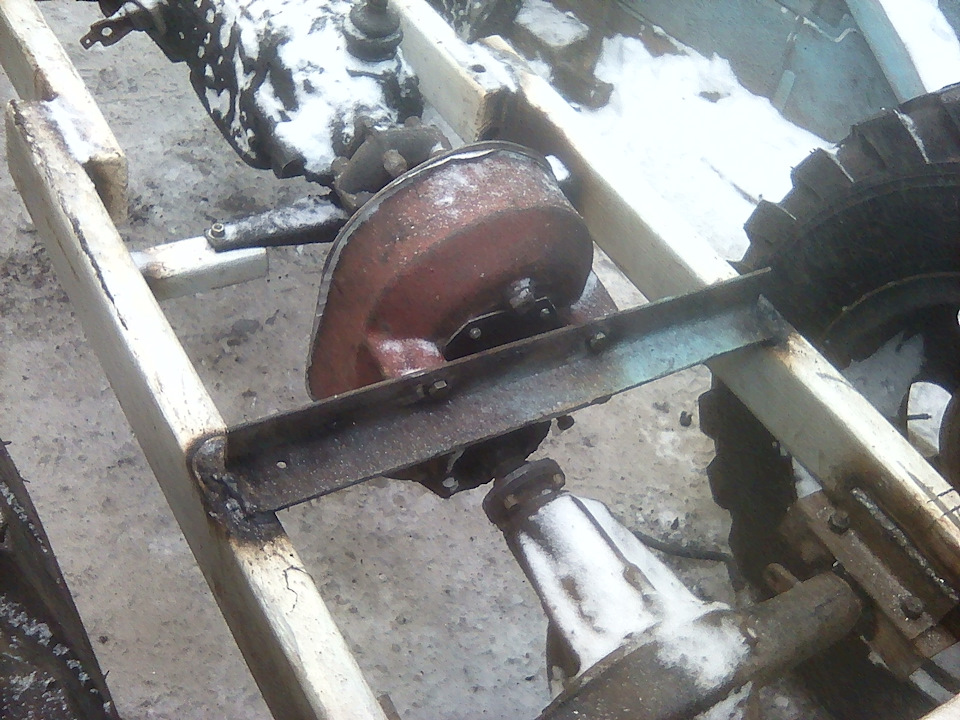 Редуктор пришлось немного даработать — Chevrolet Niva (1G)