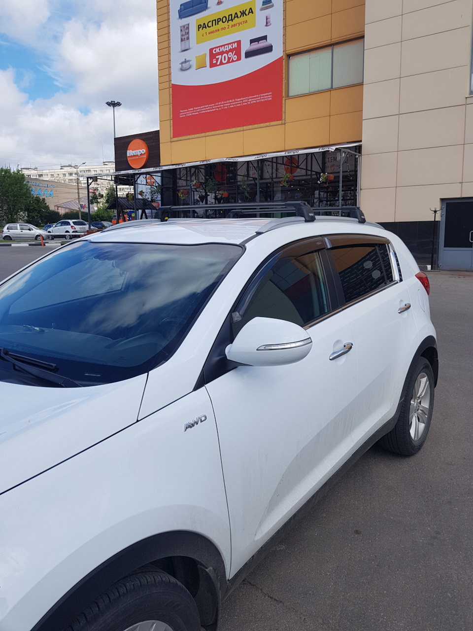 вроде ни че так — KIA Sportage (3G)