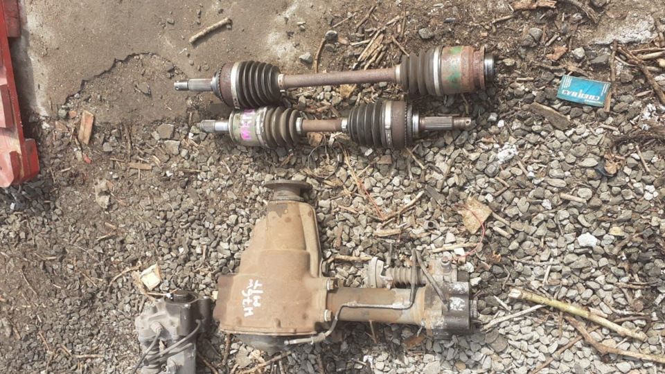 Передок от механики — Mitsubishi Pajero Pinin