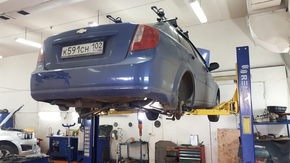 В процессе ремонта — Chevrolet Lacetti Sedan