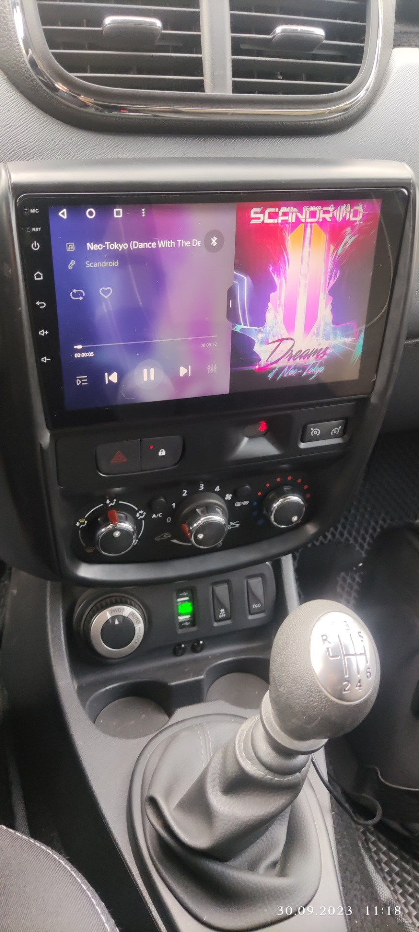 Магнитола подключена, настроив канбас заработали подрулевые кнопки. — Nissan Terrano III