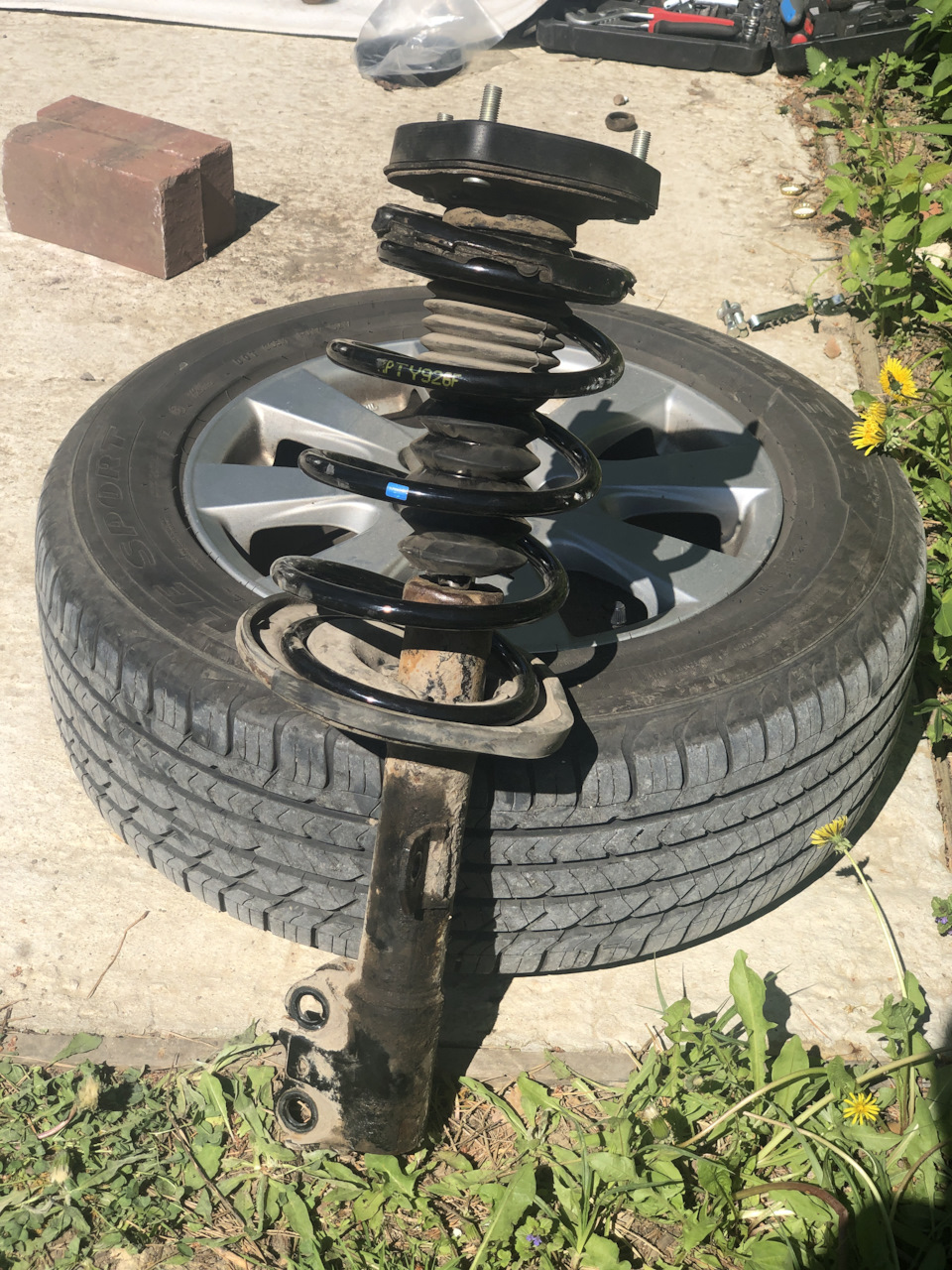 Да, да это полу-пыльник от восьмерки. — Toyota Camry (XV40)