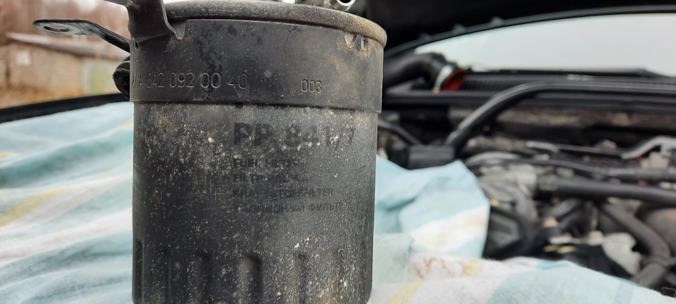 Чёрный какой-то стал — Jeep Grand Cherokee (WK). Запчасти на фото: A6420920040