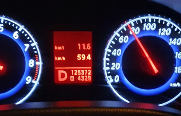 8,6л/100км — Nissan Skyline (V36). Запчасти на фото: 125372