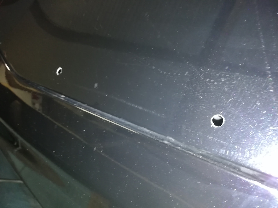 отверстия 1 — Mitsubishi Lancer X